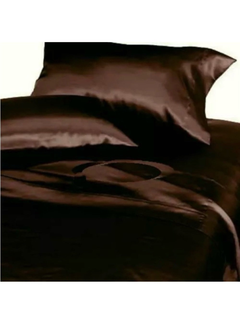 NWT DIVATEX Satin Brown Sheet Set New in Package
